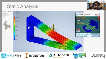 Inventor – Finite Element Simulation