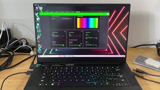 Chỉnh đèn phím RGB 4 vùng Razer Blade 15 Base ( How to set 4 zones RGB keyboard Razer Blade Base ) screenshot 3