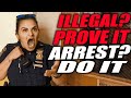 “Arrest Me Then!” Sergeant Claims Filming Is Illegal — Gets Destroyed on the First Amendment