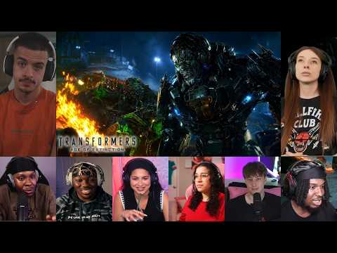 TOP "Lockdown Kills Ratchet Scene"🤖Transformers: AoE (2014) Reactions