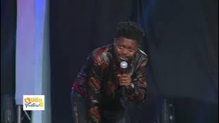 Basketmouth Performance at Laugh Festival 2