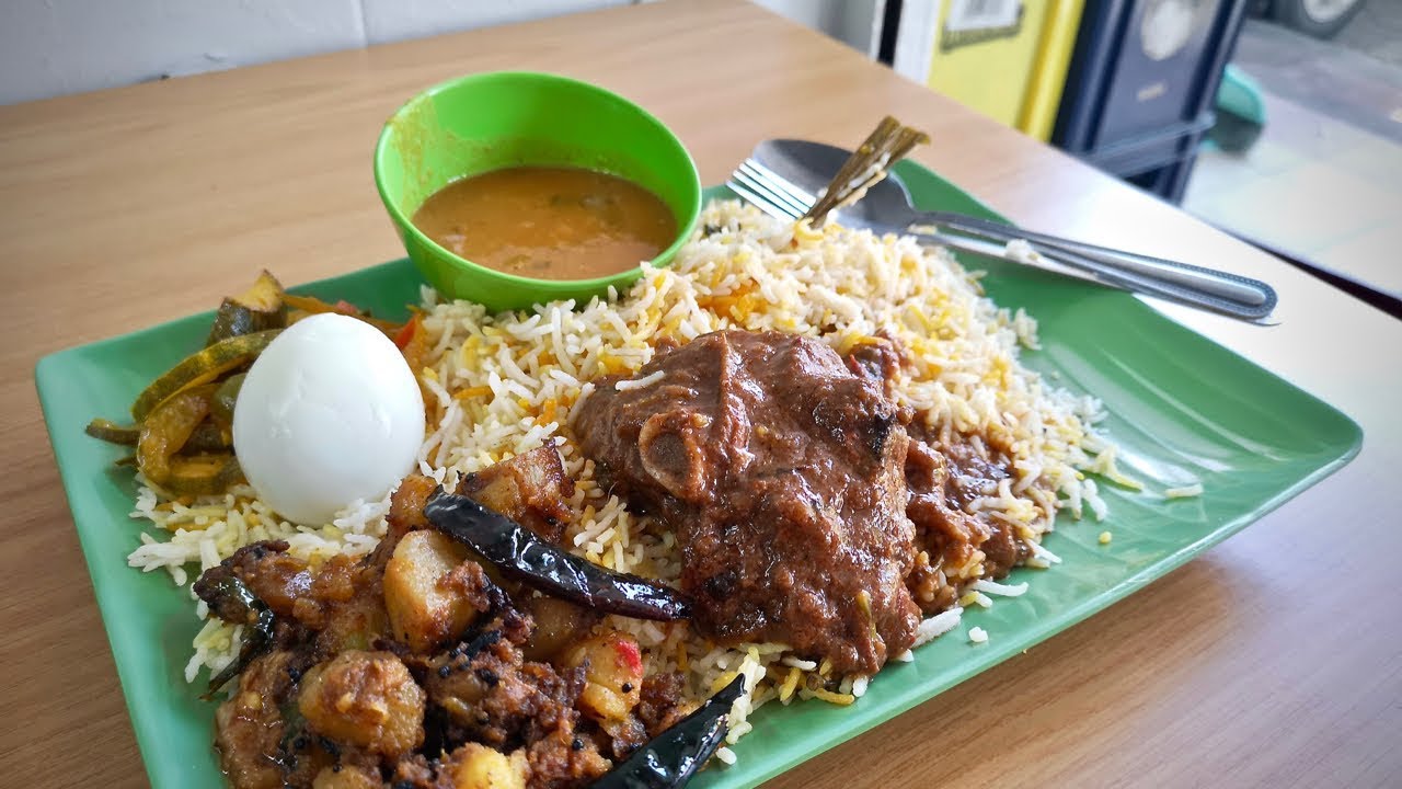 The Beach Road BIRYANI: one of the BEST in Singapore! (Singapore street
