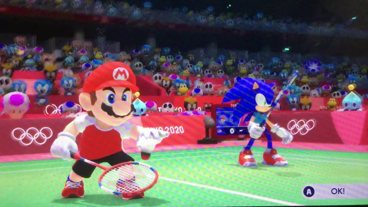 TABLE TENNIS AND BADMINTON (Mario and Sonic at the Olympic Games) YouTube
