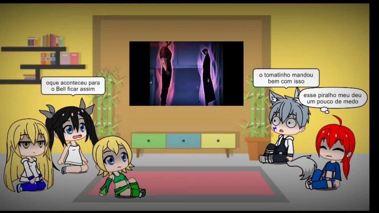 danmachi reagindo rap do sung jin woo part final (bell as sung jim woo)