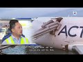 Cargo plane swerves off runway after landing killing two airport workers | TVB News | 2025/10/20