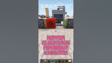How to get SPECIFIC LONGER TIMES with your HOPPER CLOCK | Redstone with PsiVolt #minecraft #redstone