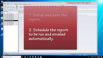 Time and Attendance for Healthcare - Schedule An Emailed Report