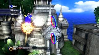 Sonic Unleashed (PS3) Adabat Jungle Joyride Daytime Stages