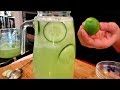 THE BEST Fresh Cucumber Water | Agua Fresca de pepino | Views on the road