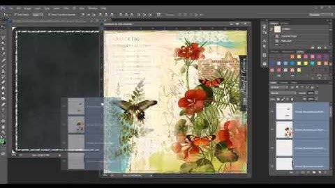 How to Create Pocket Cards Using Blendable Layers in Photoshop and PSE