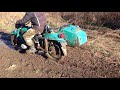 Мотоцикл урал на лысой резине по грязи