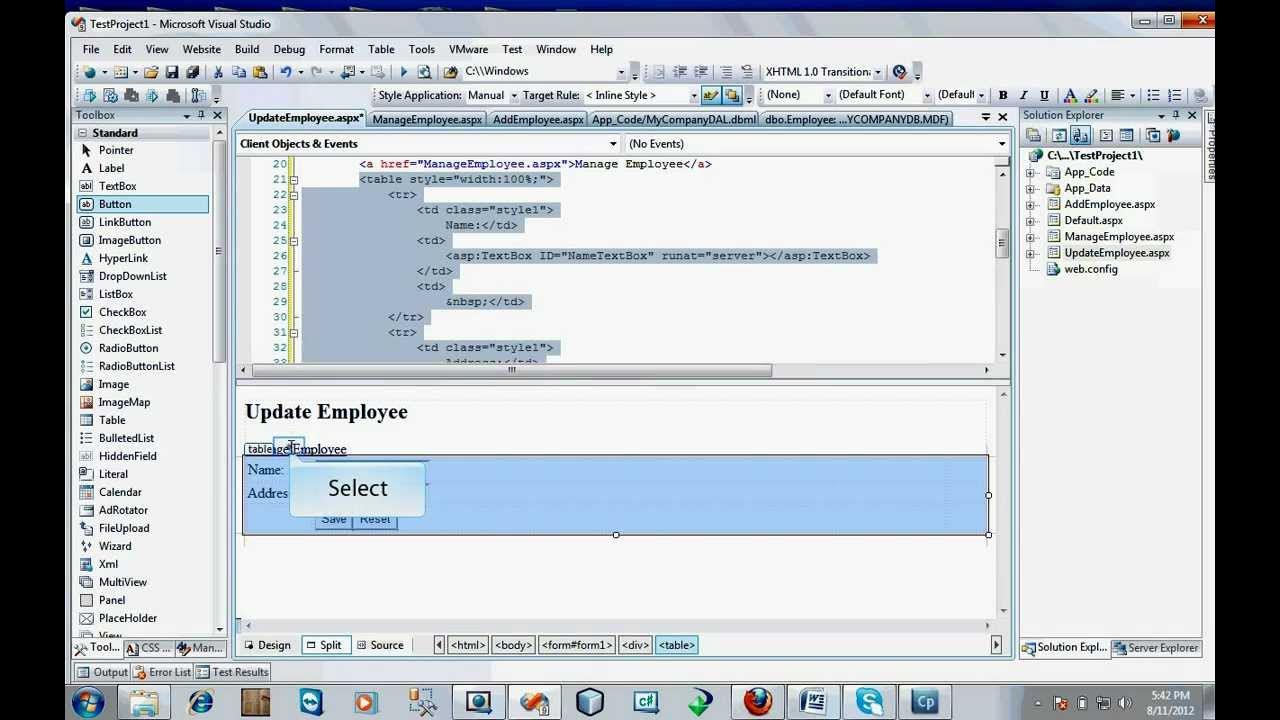 Creating interface - YouTube