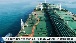 Oil Falls as US, Iran Weigh Deal to Reopen Strait of Hormuz