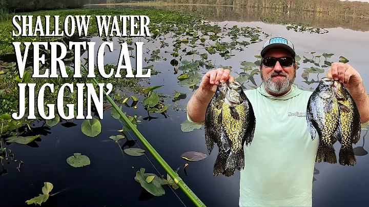 How to VERTICAL JIG for Shallow Water CRAPPIE | Ti...