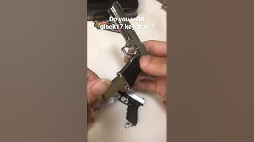 Do you want glock17 keychain? 🤩🤩#gunkeyco #minigun #glock17 #glock34