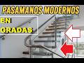 Cambia tus GRADAS viejas con estos PASAMANOS: ¡Antes y Después Impactante!