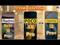 Redmi Note 13 Pro Plus vs Poco X6 Pro vs Realme 12 Pro Plus : Which Phone is Better😲❓
