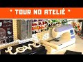 Tour pelo Ateliê  -  Crafts Room Decor & Organization