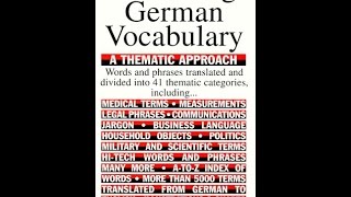 ['PDF'] Mastering German Vocabulary: A Thematic Approach (Mastering Vocabulary)