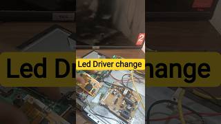 एलईडी टीवी repair | led driver change | blacklight driver change #shorts #viral #youtuber #india