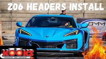 C8 z06 gets Kooks headers!