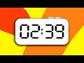 5 minute countdown timer