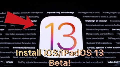 How to Install iOS 13/iPadOS 13 Beta 1