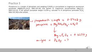 Chapter 4 - Practice 3 (Gravimetry Analysis) Profile