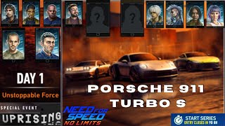 Need For Speed No Limits: Porsche 911 Turbo S | Uprising Day 1 (Unstoppable Force) | Special Event screenshot 5