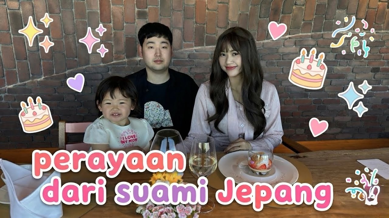 PERAYAAN ULANG TAHUN DARI SUAMI JEPANG🇯🇵