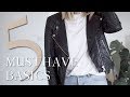 My top 5 musthave basics | Effortless style series