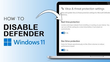 How to Disable Windows Defender in Windows 10 & 11 - Easy Guide
