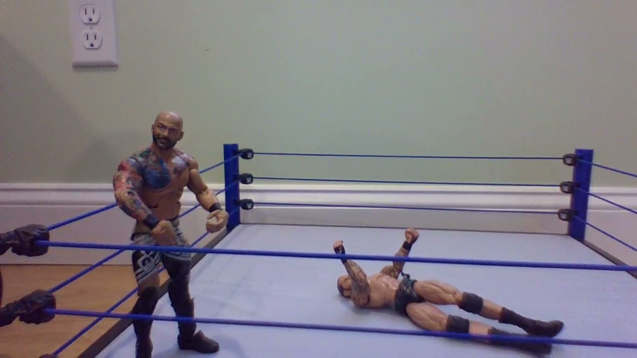 Randy Orton VS Ricochet Figure Match!!!