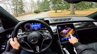 2024 Mercedes-Benz S580e | POV Driving