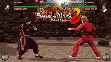 Shaolin vs Wutang 2 : Drunken Fist vs Tang Soo Do (Hardest CPU)
