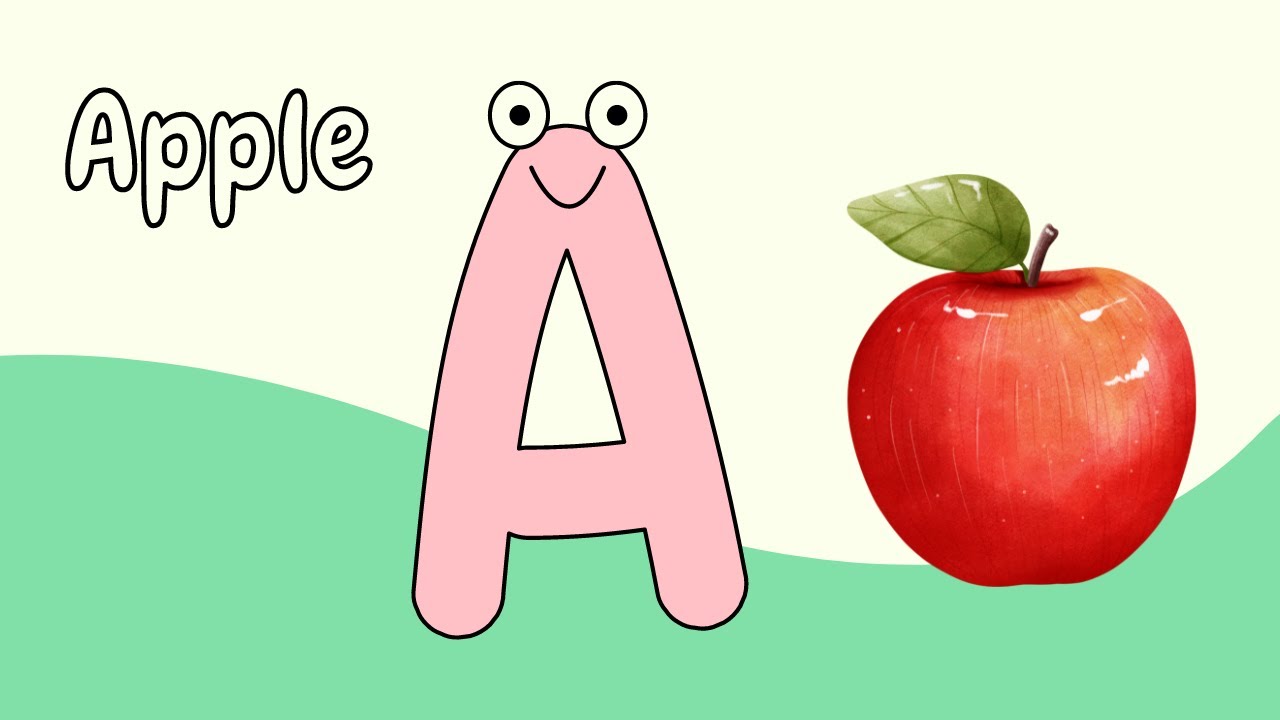 ABC Song for Toddlers | Fun Alphabet Learning | A for Apple Phonics ...