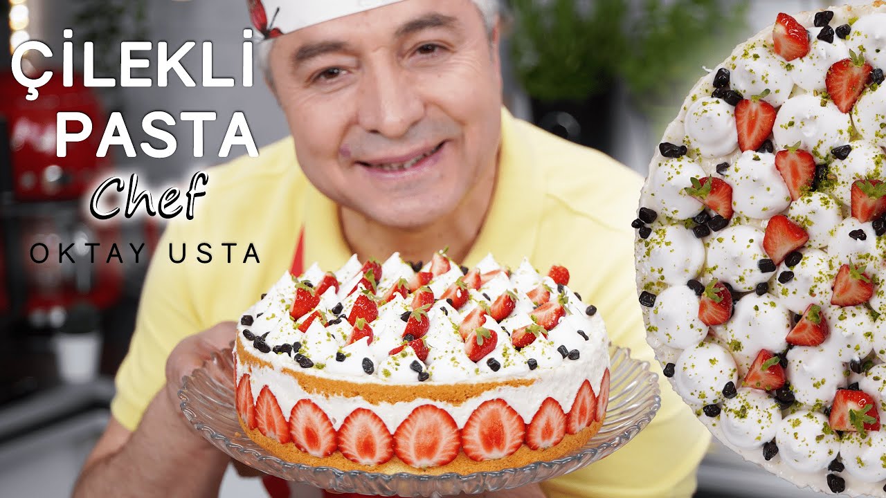 ÇİLEKLİ PASTA ❗Bir Yiyen Bir Daha İsteyecek İDDİALIYIM