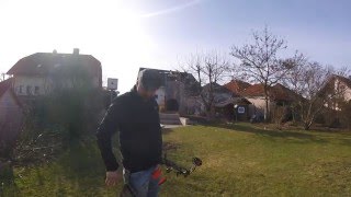 Bogenjagdtraining Pfeil Zerstört Like Robin Hood