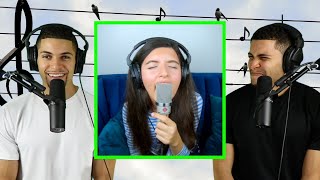 Twins FIRST TIME HEARING Angelina Jordan | I’d Rather Go Blind Cover