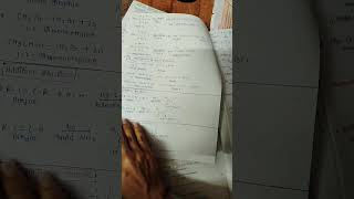 class 11 Maharashtra board hydrocarbon notes...#notes #study do comment...