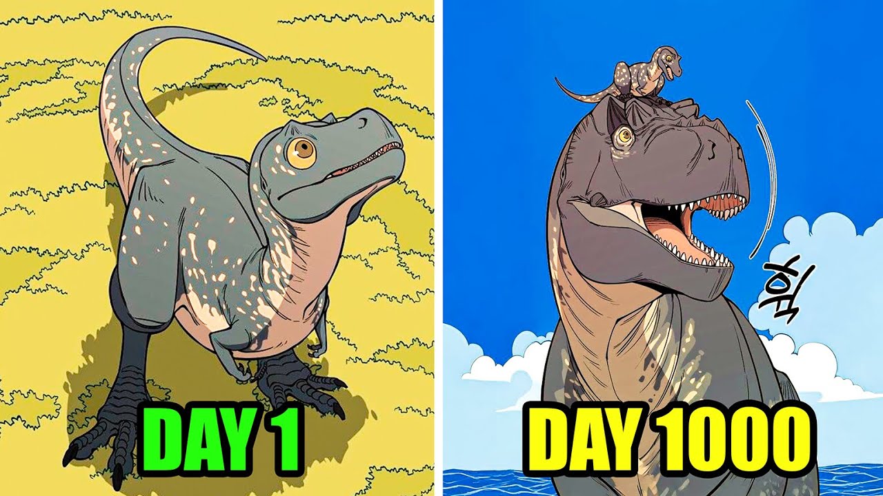 T-Rex But He Regressed On Deserted Island - Manhwa Recap