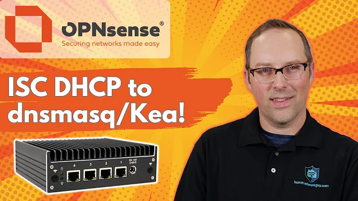 Migrating from ISC DHCP to dnsmasq or Kea DHCP in OPNsense