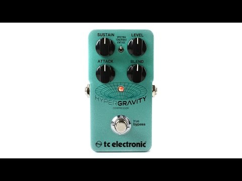 TC Electronic HyperGravity Compressor Pedal with TonePrint