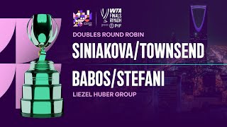 Siniakova/Townsend vs. Babos/Stefani | 2025 WTA Finals Round Robin | WTA Match Highlights screenshot 4