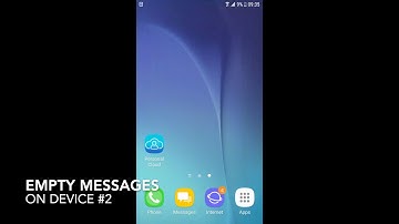 Personal Cloud: Sms Calllogs Backup and Restore flow
