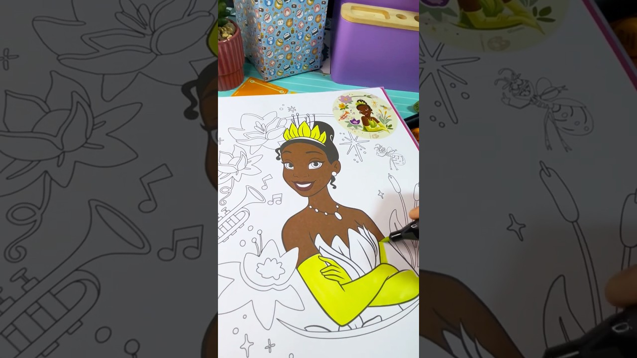 Disney Princess Tinker Bell Coloring for Kids | Fun Art for Kids 