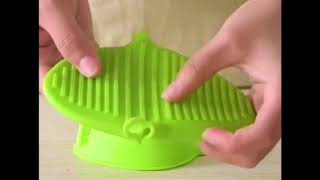 Gloves Heat Proof Colourful Anti Scald Non Slip Tpr