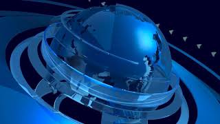Blue, Globe, Motion Graphic , Background Video No Copyright
