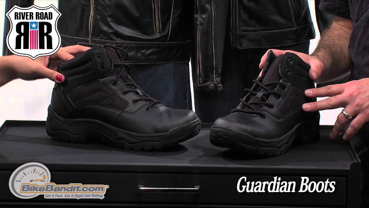 River Road Guardian Motorcycle Boots on BikeBandit.com