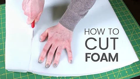 How to Cut Foam